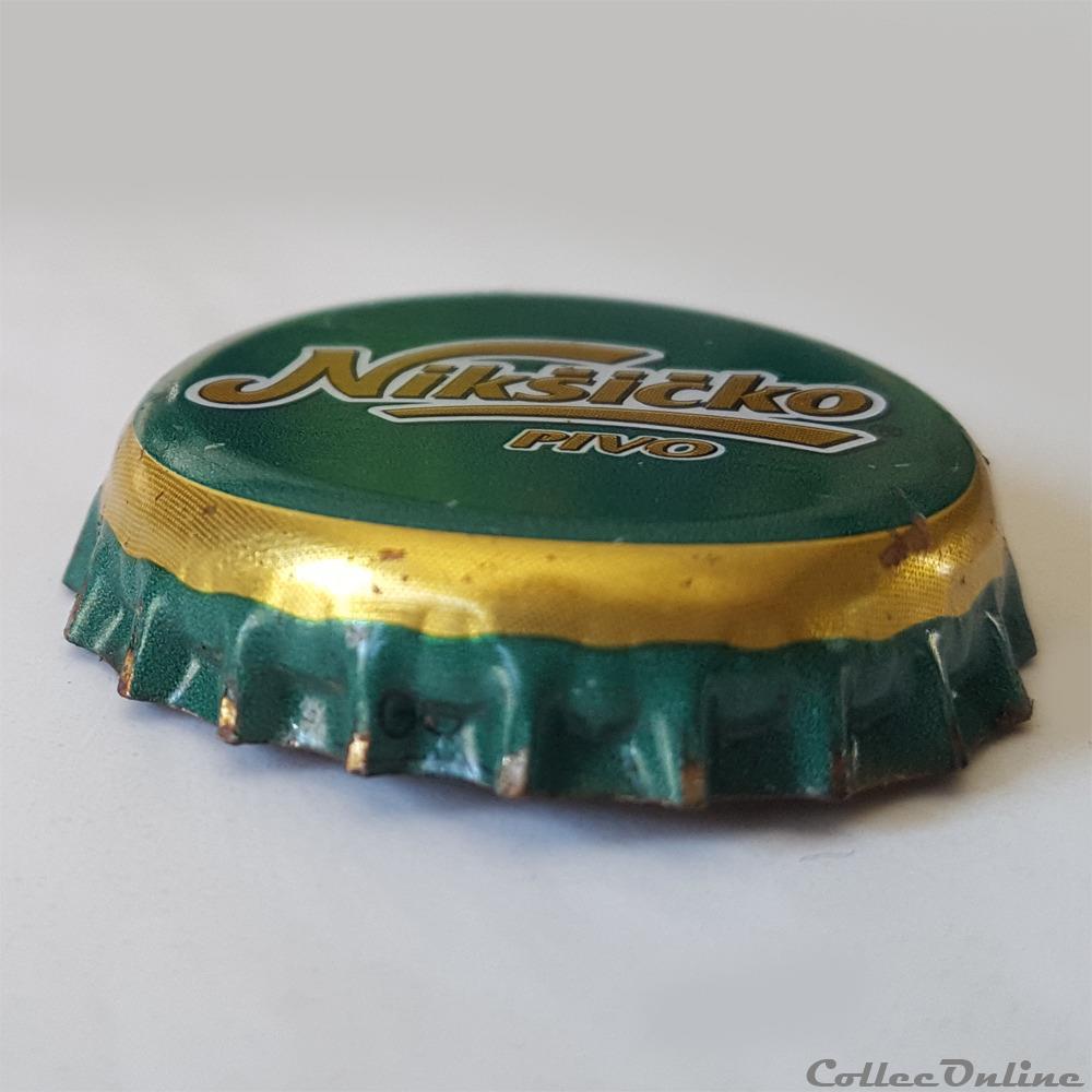 Niksicko Pivo 2 capsule muselet biere allemagne niksicko pivo