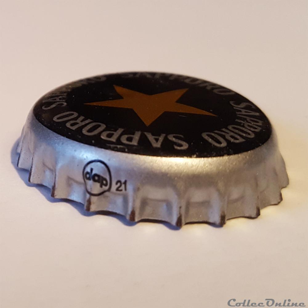 Sapporo Premium Beer 3 capsule muselet biere france sapporo premium beer