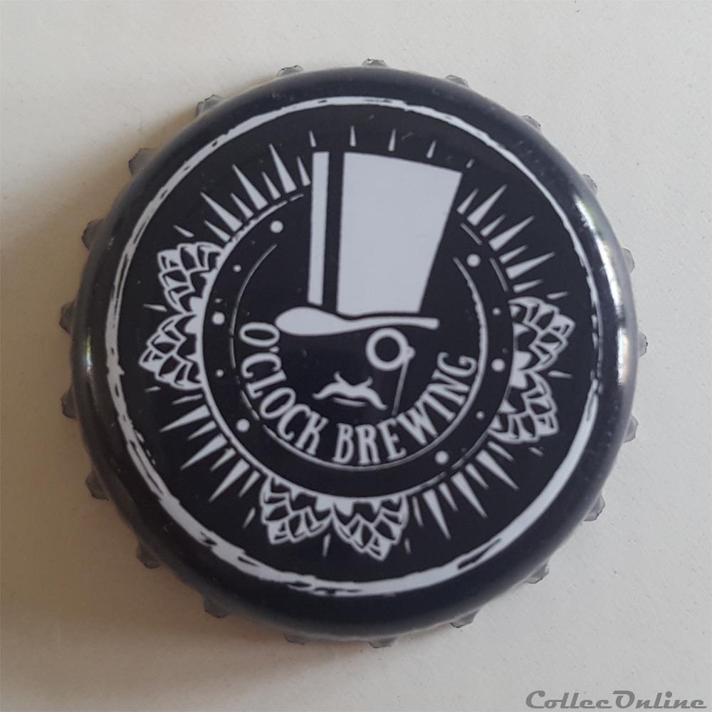 O'Clock Brewing capsule muselet biere france clock brewing