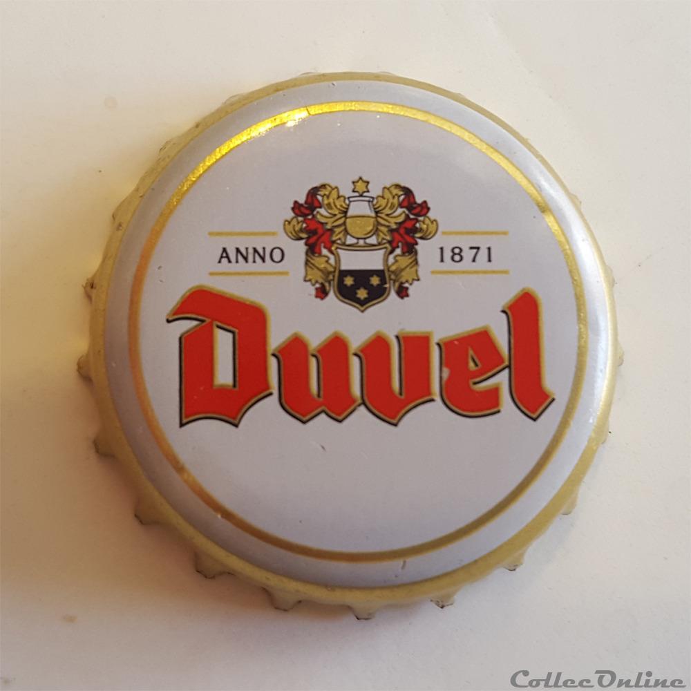 Duvel capsule muselet biere belgique duvel