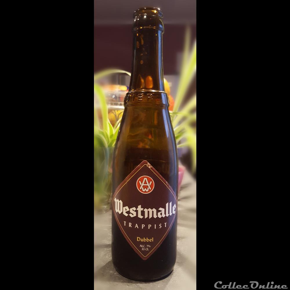 Westmalle Dubbel Brune 2 capsule muselet biere belgique westmalle dubbel brune