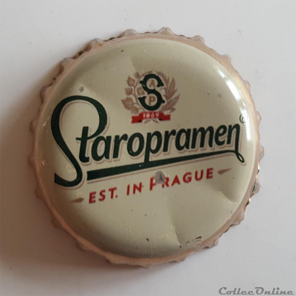Staropramen 2 capsule muselet biere usa staropramen