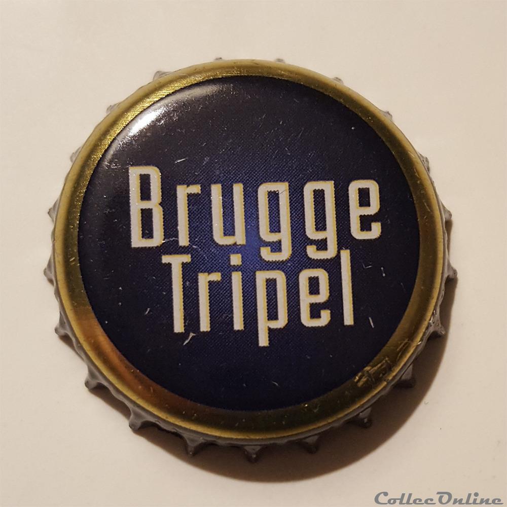 Brugge Triple capsule muselet biere belgique brugge triple