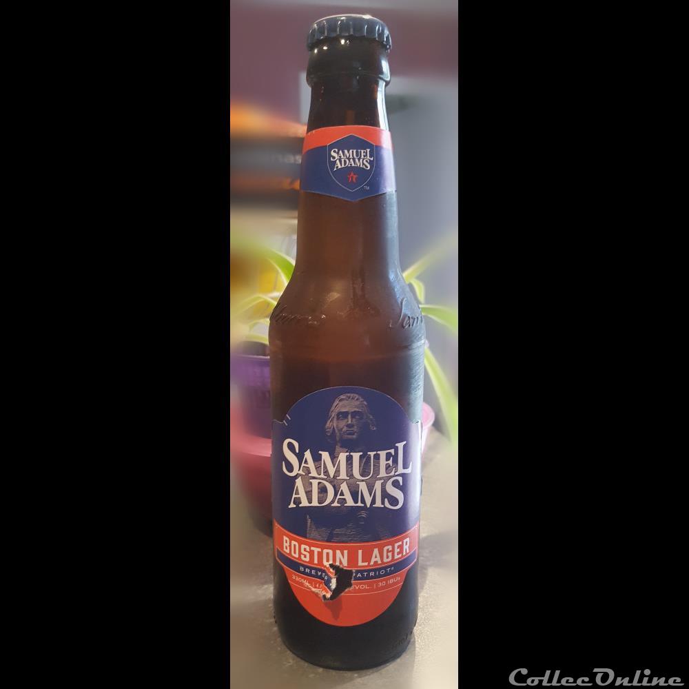 Samuel Adams - Boston Lager 2 capsule muselet biere usa samuel adams boston lager
