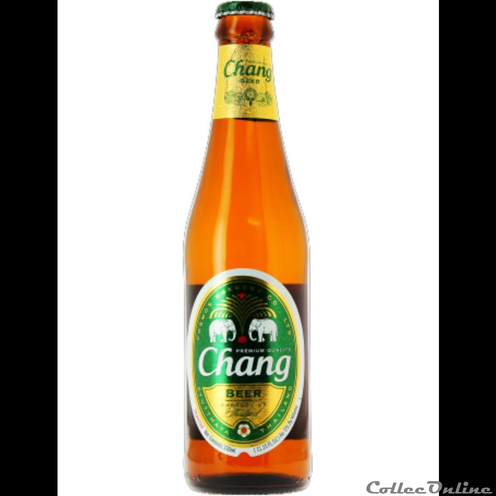 Chang Beer 2 capsule muselet biere belgique chang beer