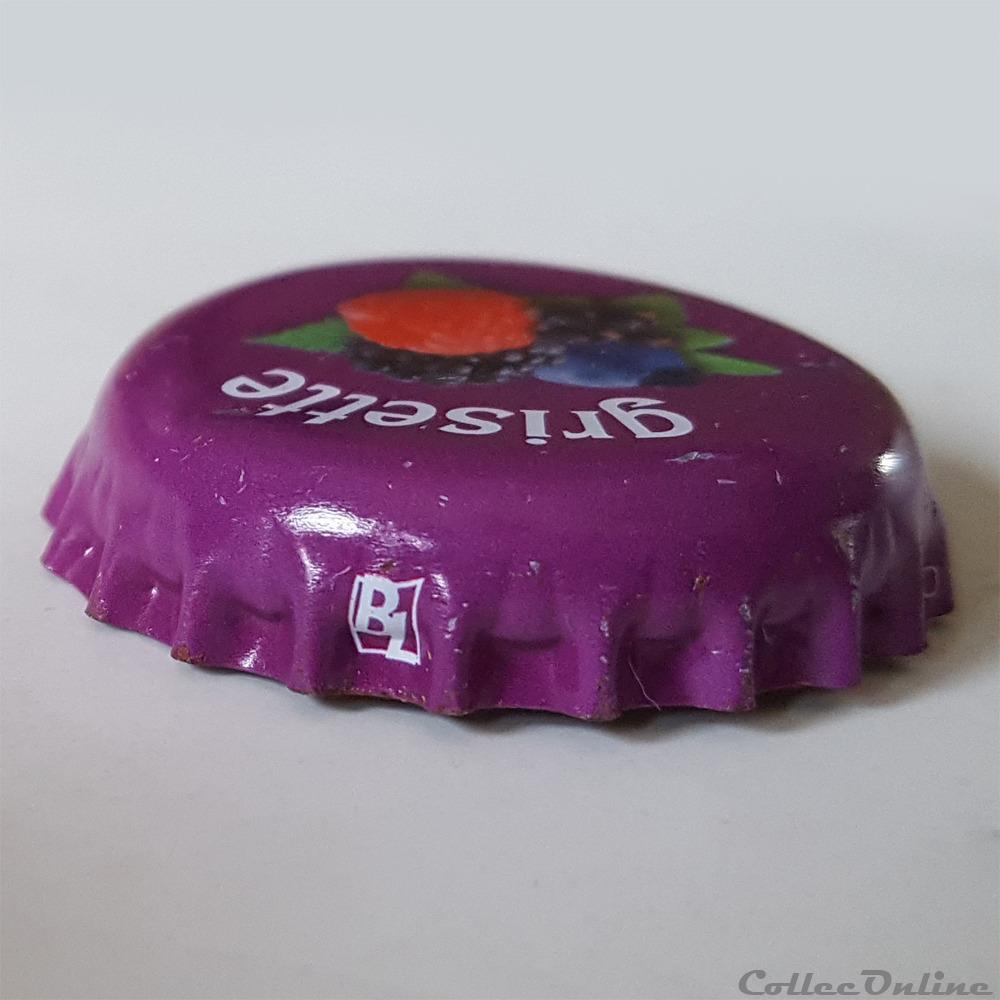 capsule muselet biere belgique grisette fruits des bois