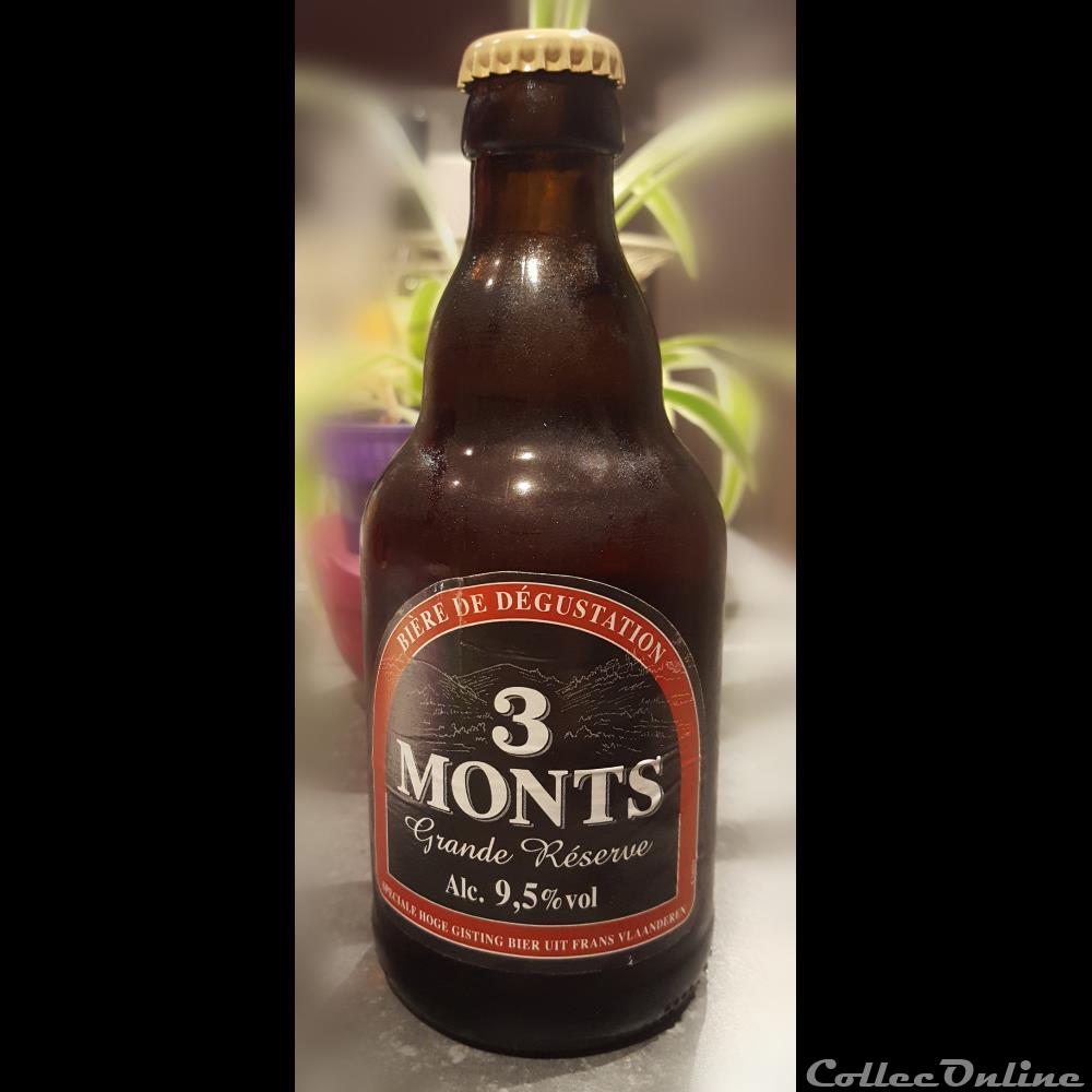 capsule muselet biere france 3 monts grande reserve