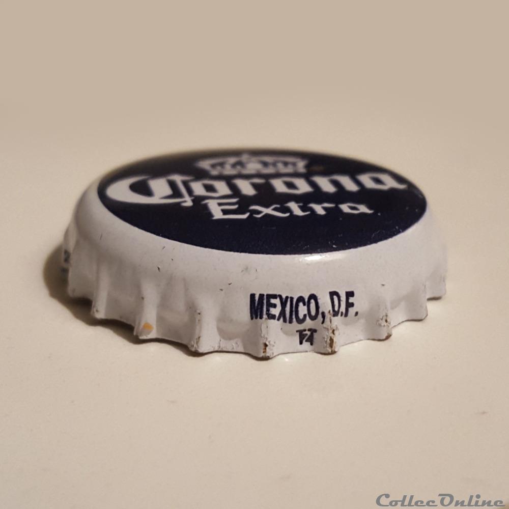 Corona Extra 2 capsule muselet biere belgique corona extra