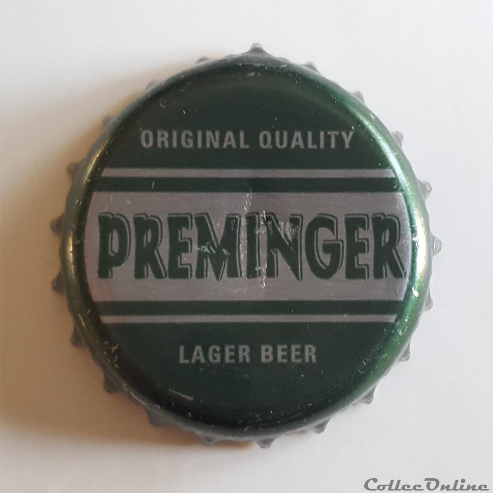 Preminger Lager Beer capsule muselet biere allemagne preminger lager beer