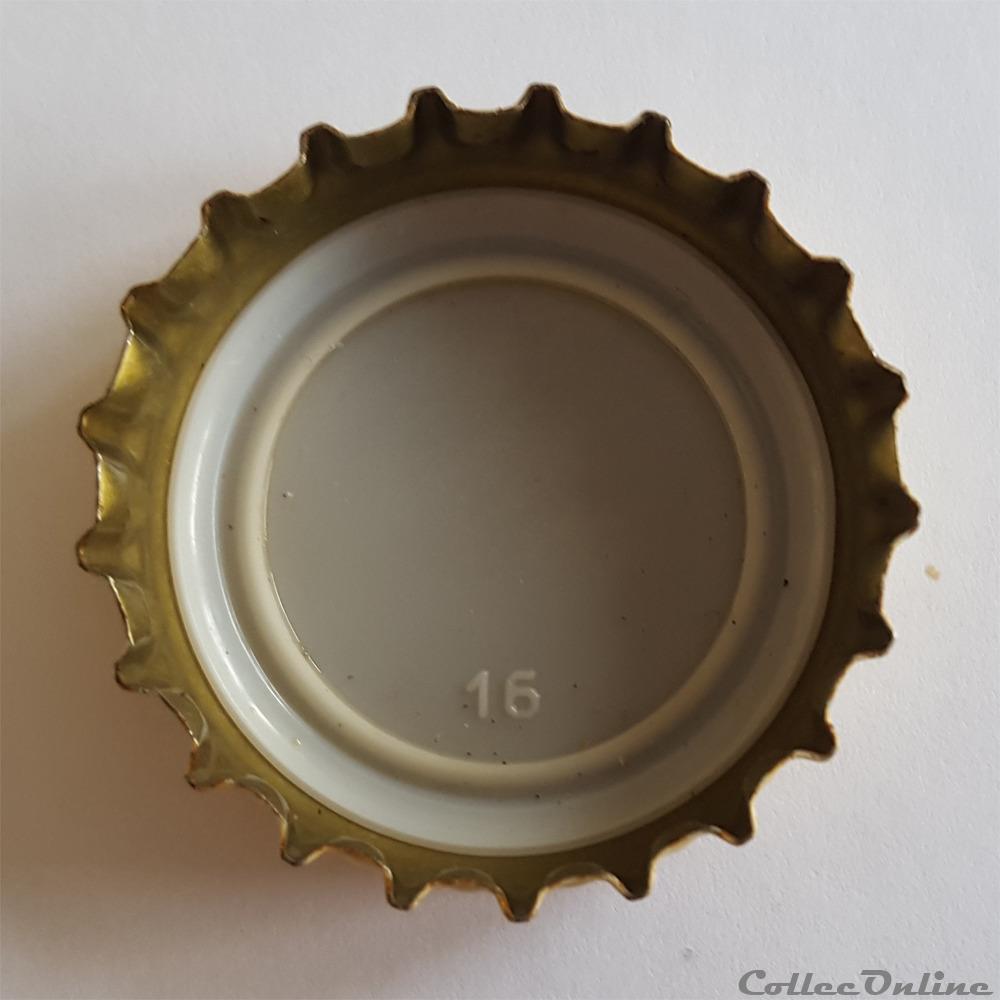 capsule muselet biere belgique lefebvre peche