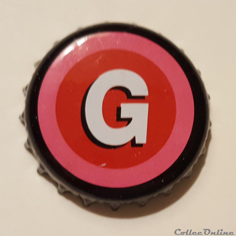 Ginette Natural Fruit capsule muselet biere belgique ginette natural fruit