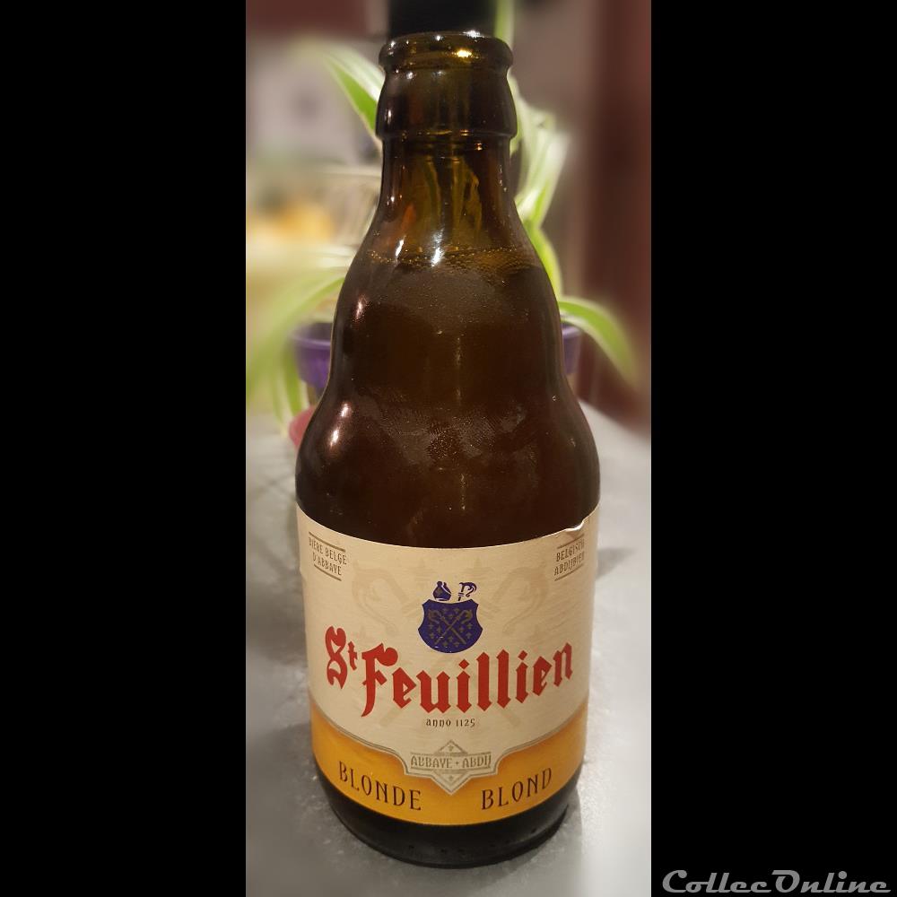 St Feuillien Blonde 2 capsule muselet biere belgique st feuillien blonde