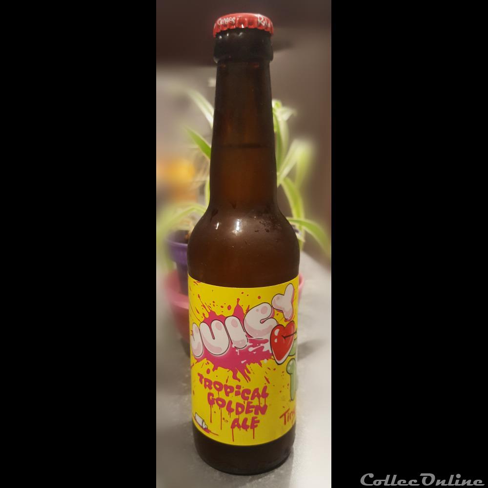 capsule muselet biere belgique juicy tropical golden ale