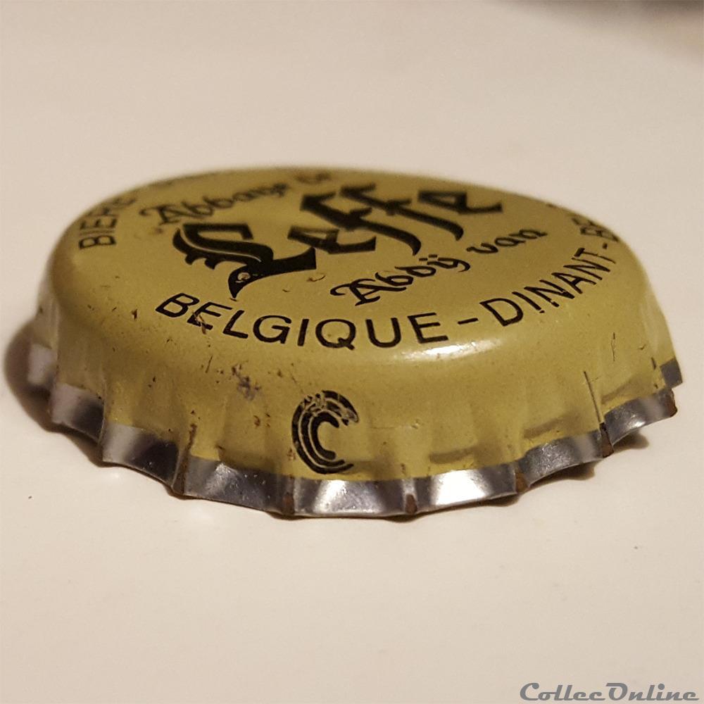 Leffe 2 capsule muselet biere belgique leffe