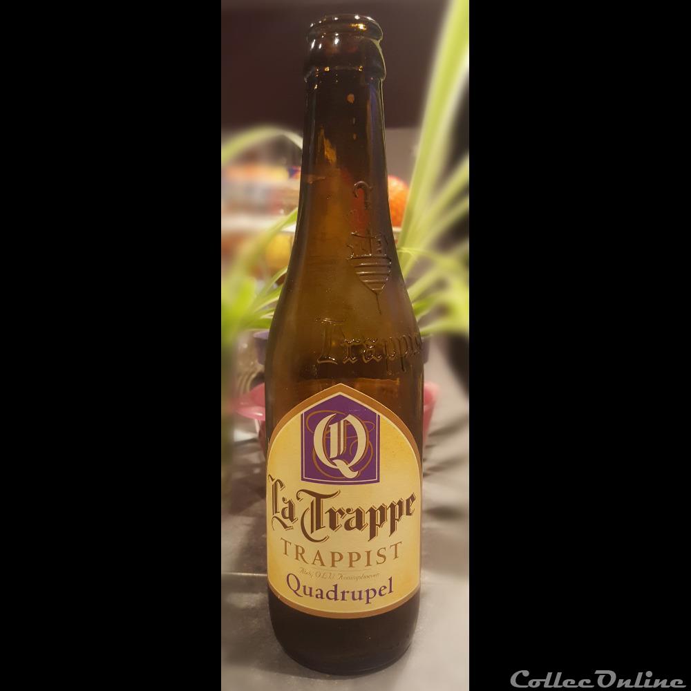 La Trappe Quadruple 2 capsule muselet biere pay ba la trappe quadruple