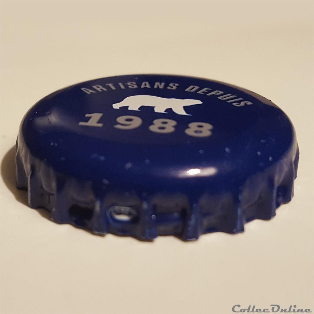 Microbrasserie les brasseurs du Nord 2 capsule muselet biere canadum microbrasserie les brasseurs du nord