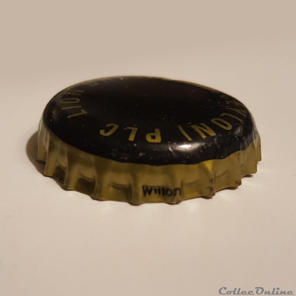 Lion Stout capsule muselet biere belgique lion stout
