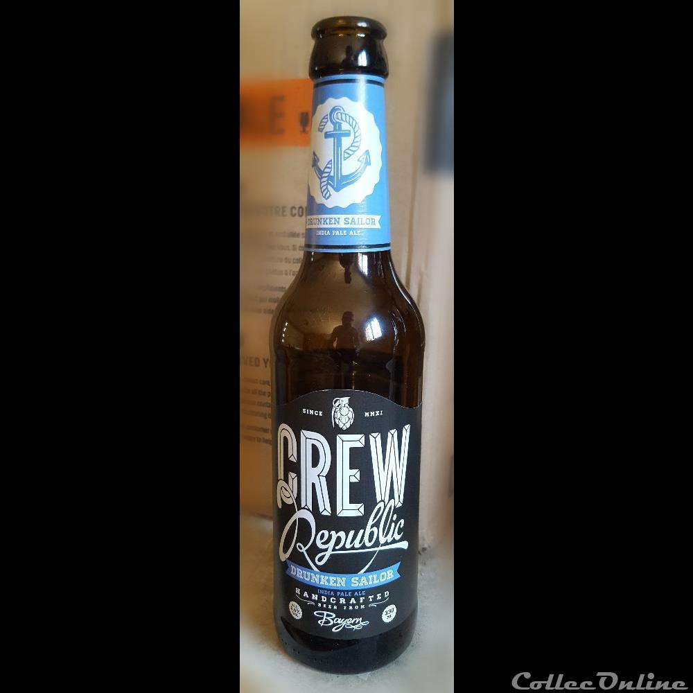 Crew Republic Drunken Sailor 2 capsule muselet biere allemagne crew republic drunken sailor