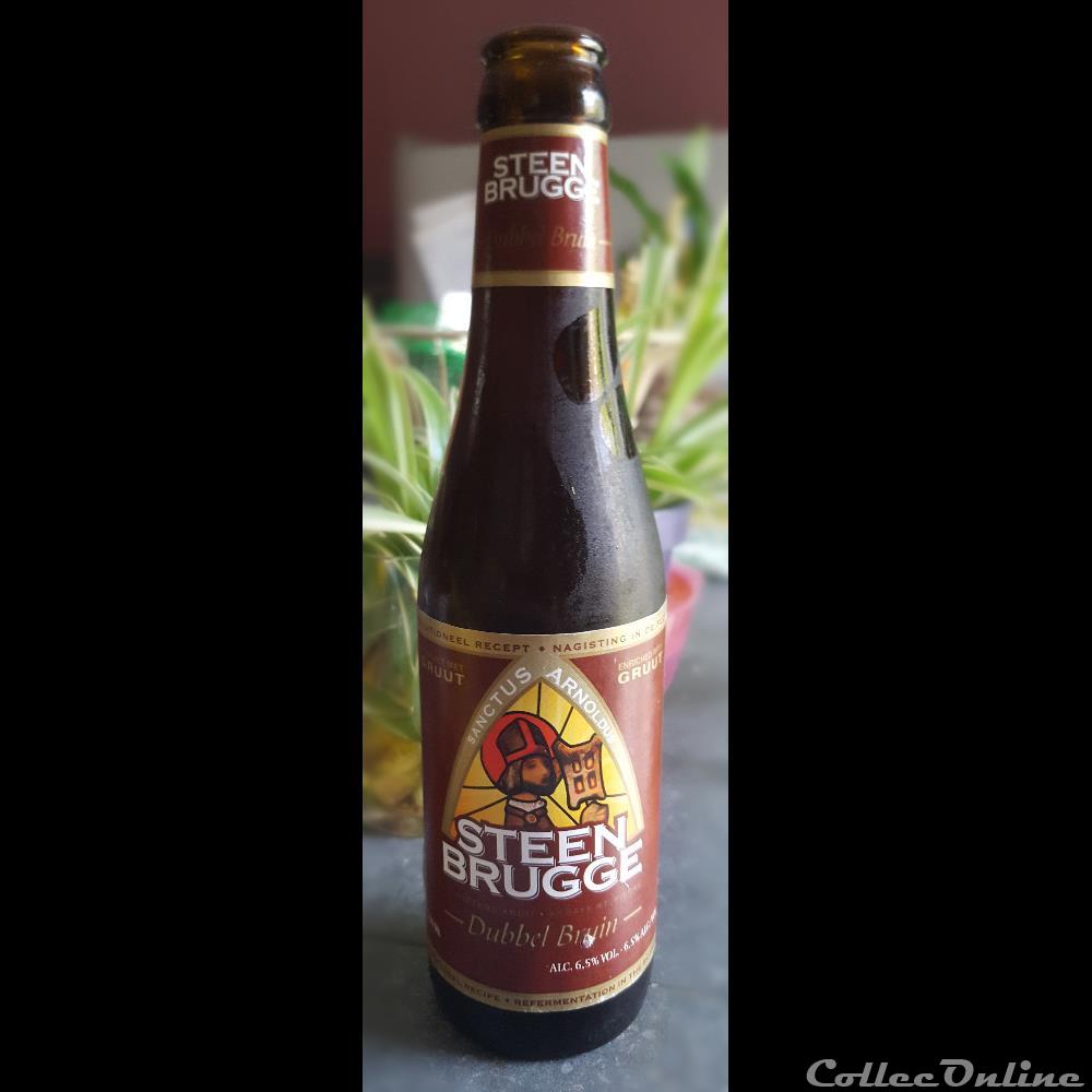 Steen Brugge Dubbel Bruin 2 capsule muselet biere belgique steen brugge dubbel bruin