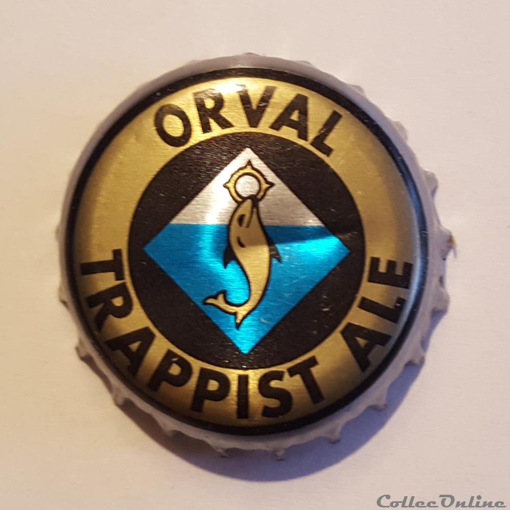 Orval capsule muselet biere belgique orval