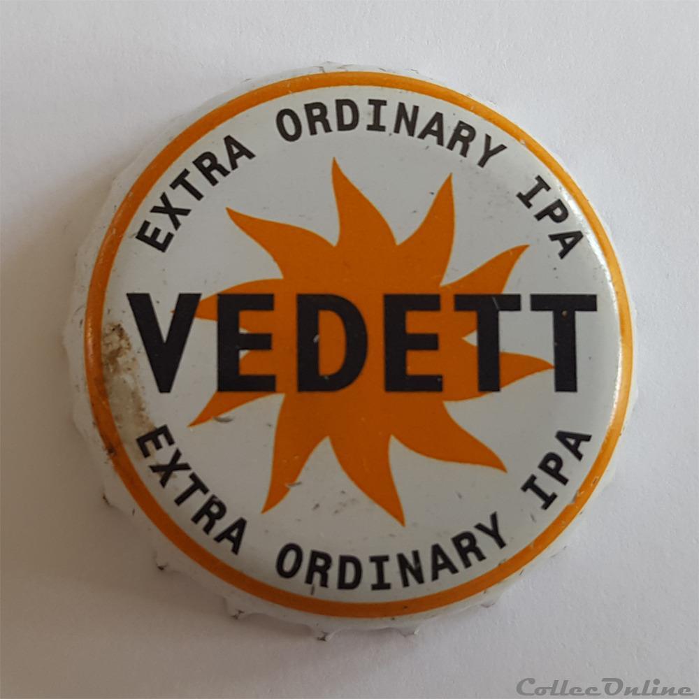 Vedett Extra Ordinary IPA capsule muselet biere belgique vedett extra ordinary ipa
