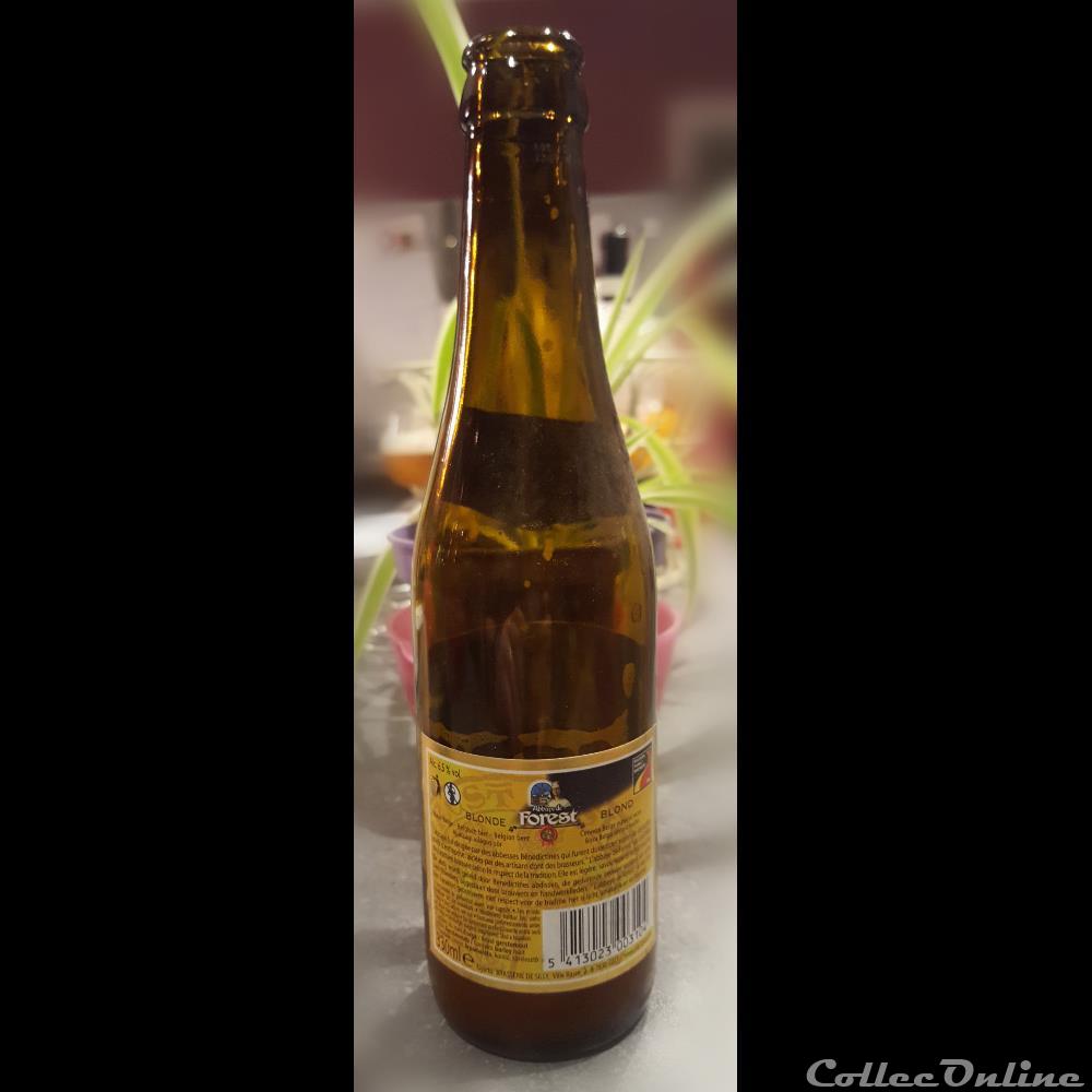 capsule muselet biere belgique abbaye de forest