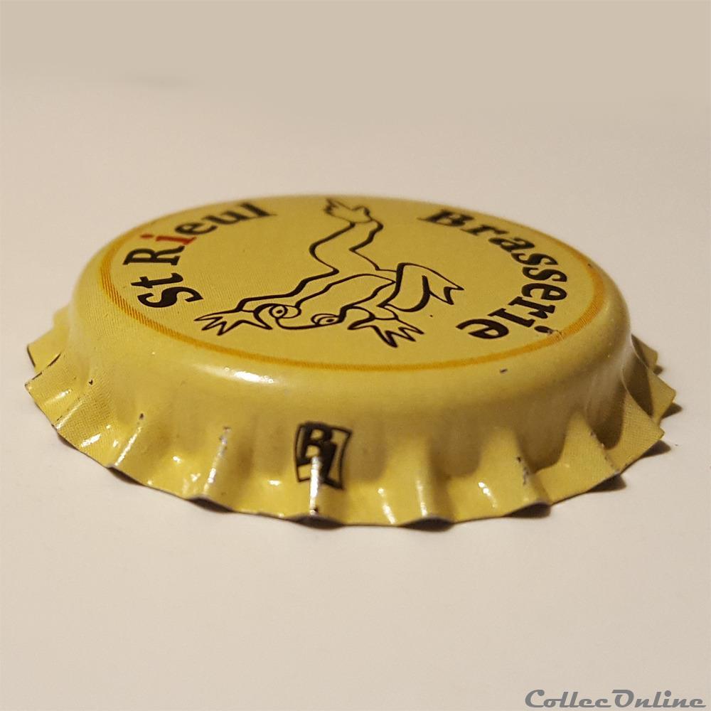 Brasserie St Rieul (Neuve) 2 capsule muselet biere france brasserie st rieul neuve