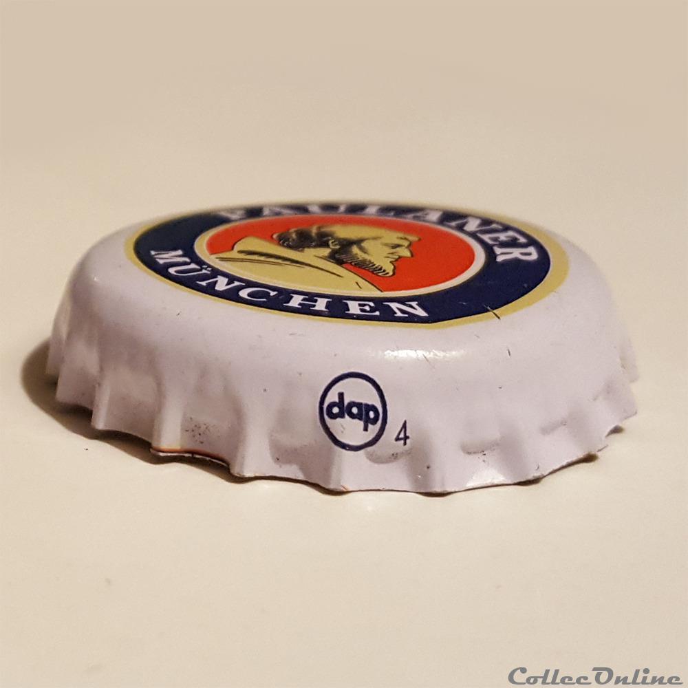 Paulaner Munchen 2 capsule muselet biere allemagne paulaner munchen