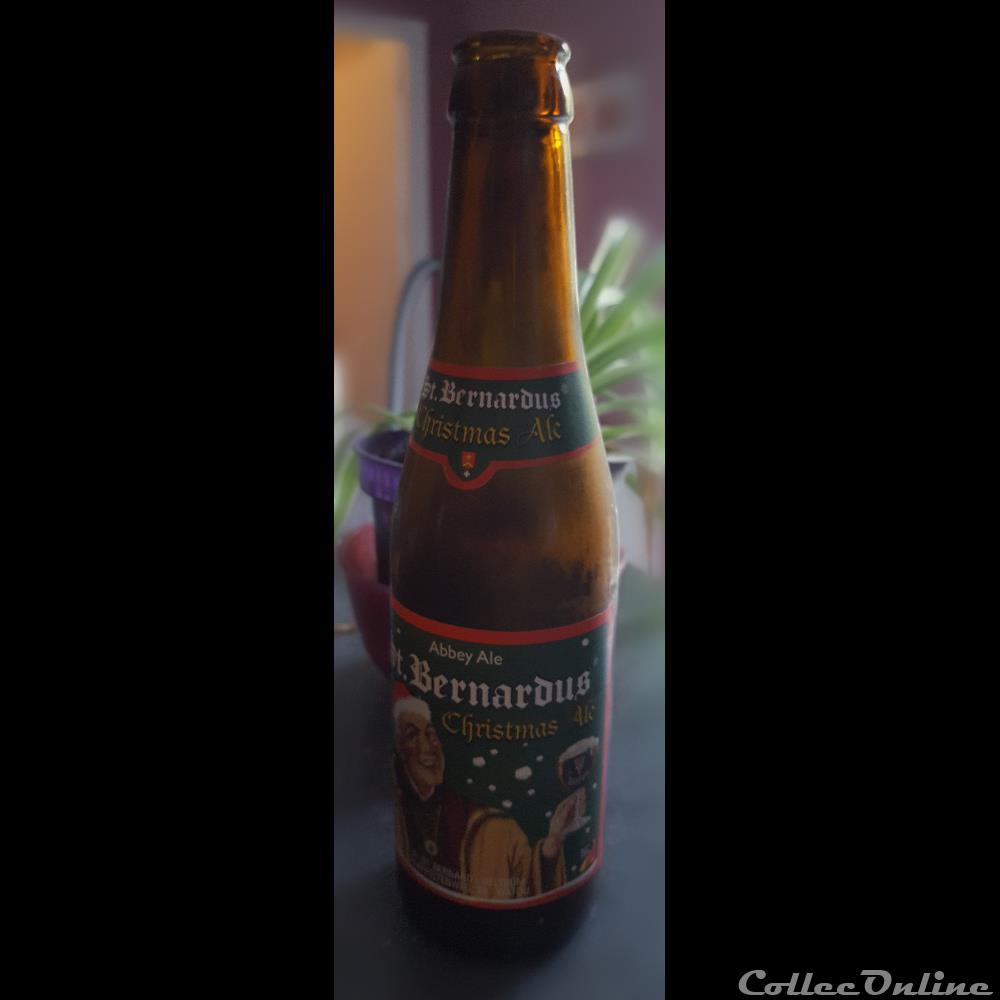 Saint Bernardus Christmas 2 capsule muselet biere belgique saint bernardus christmas