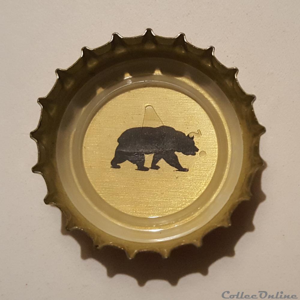 California Lager 4 capsule muselet biere usa california lager
