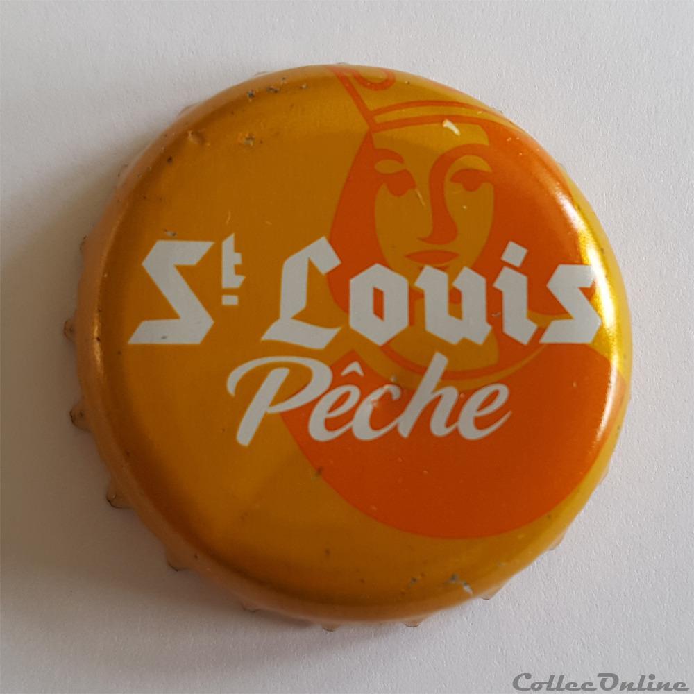 St Louis Framboise capsule muselet biere belgique st louis framboise