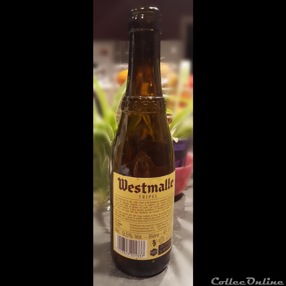 Westmalle Tripel 3 capsule muselet biere belgique westmalle tripel