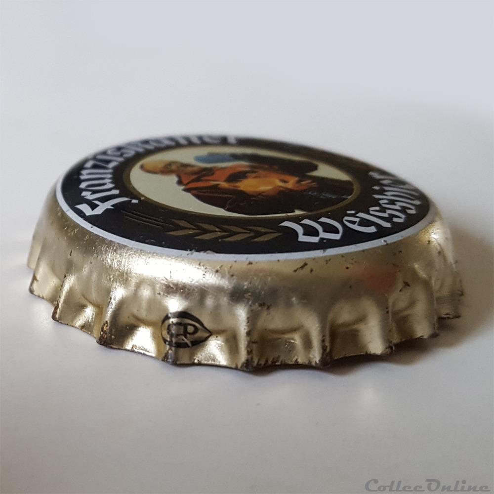 Franziskaner Weissbier 2 capsule muselet biere france franziskaner weissbier