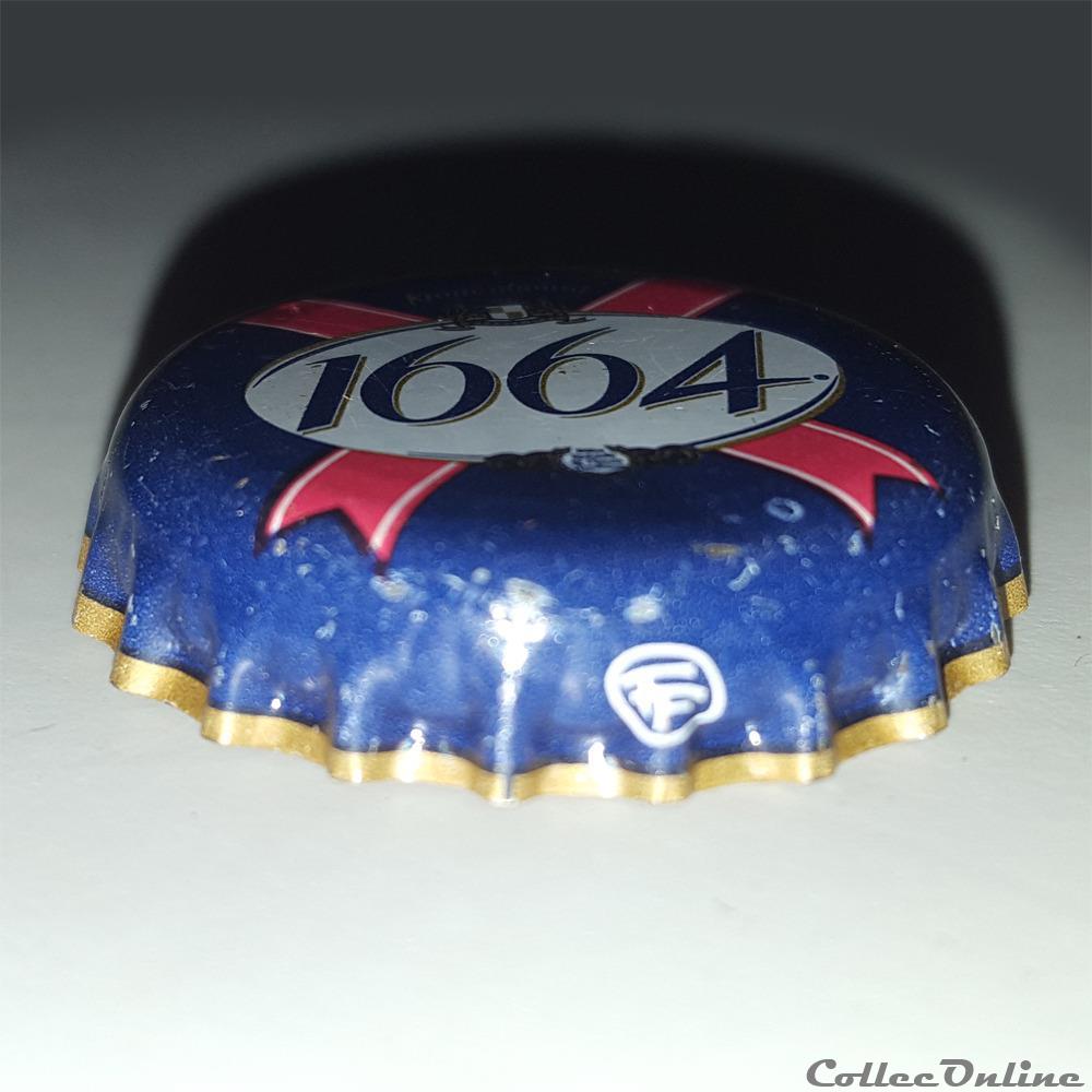 capsule muselet biere france 1664