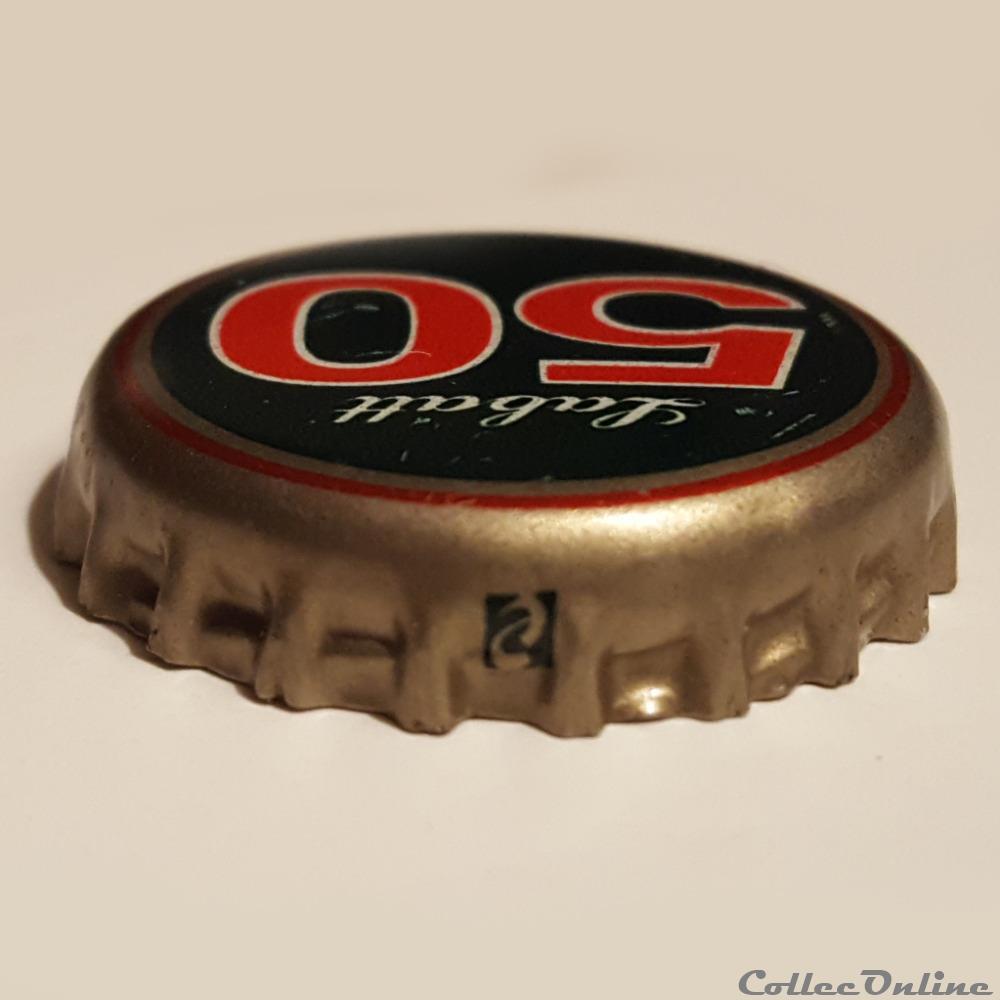 Labatt 50 2 capsule muselet biere canadum labatt 50