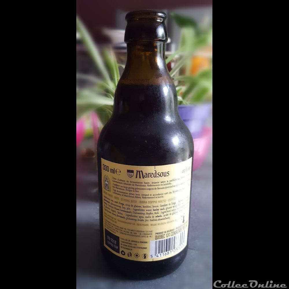 Maredsous Brune 8 3 capsule muselet biere belgique maredsous brune 8