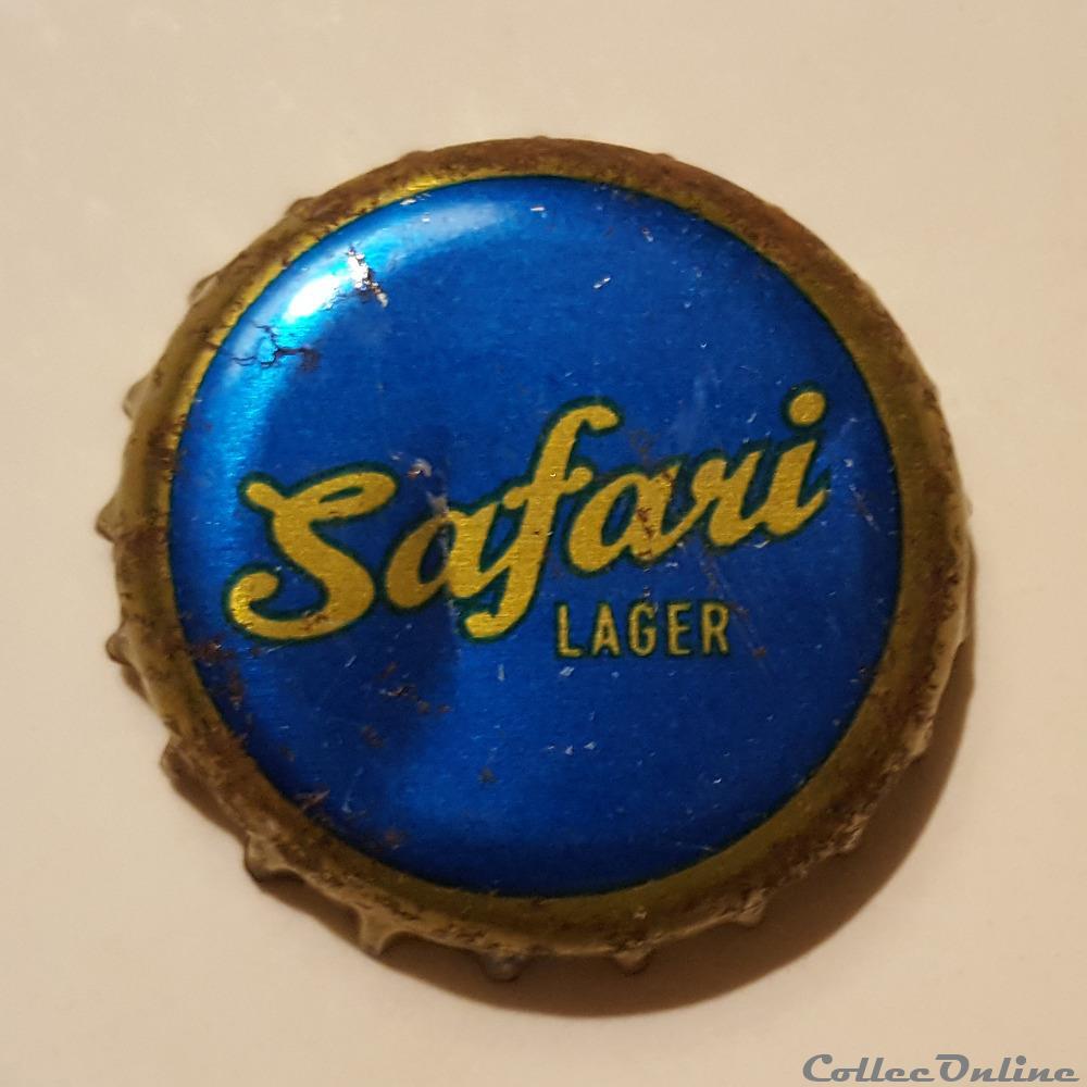 Safari capsule muselet biere france safari