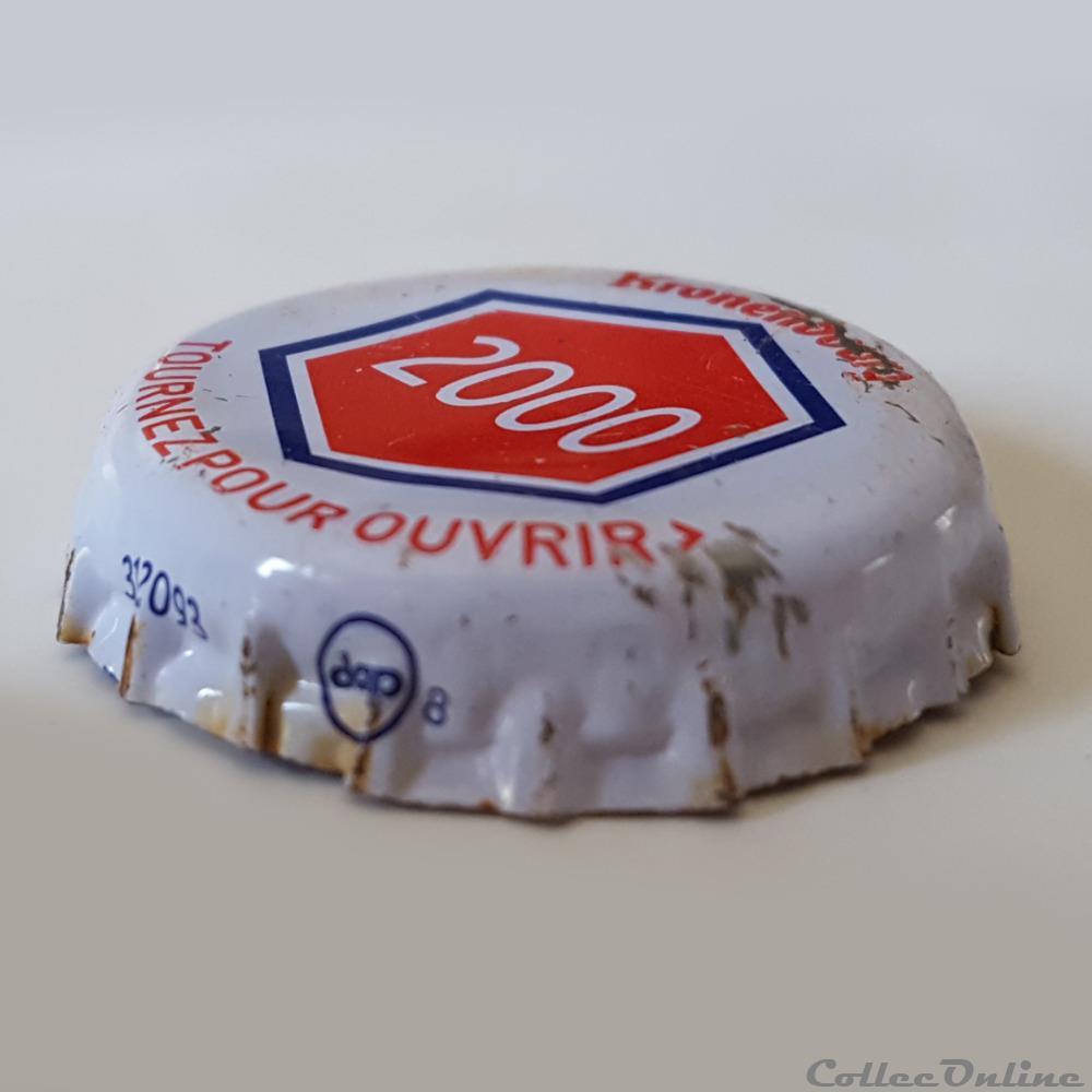 Les années qui comptent II - dap - Rouge - 2000 2 capsule muselet biere allemagne les annees qui comptent ii dap rouge 2000