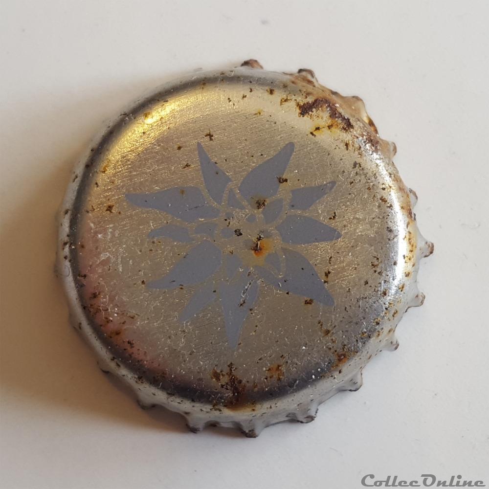 Edelweiss capsule muselet biere france edelweiss