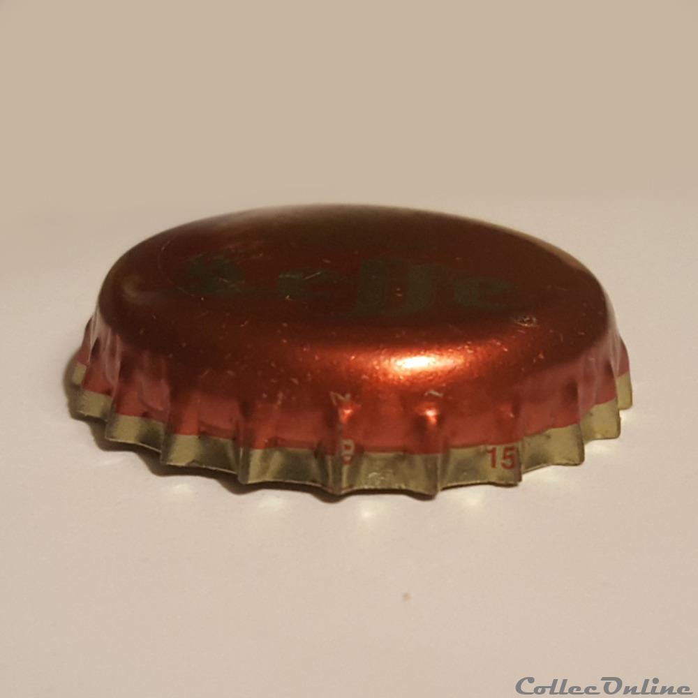 Leffe de Noël 2 capsule muselet biere belgique leffe de noel