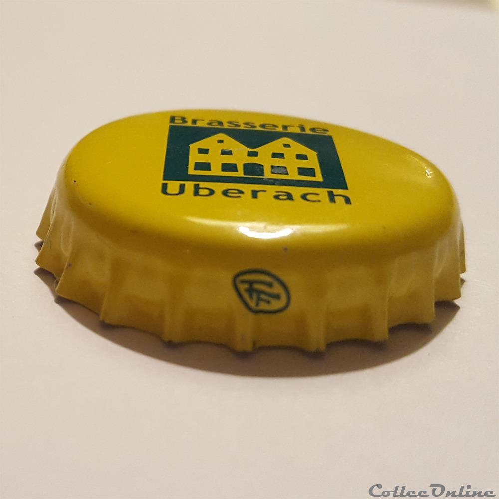 Brasserie Uberach 4 capsule muselet biere france brasserie uberach