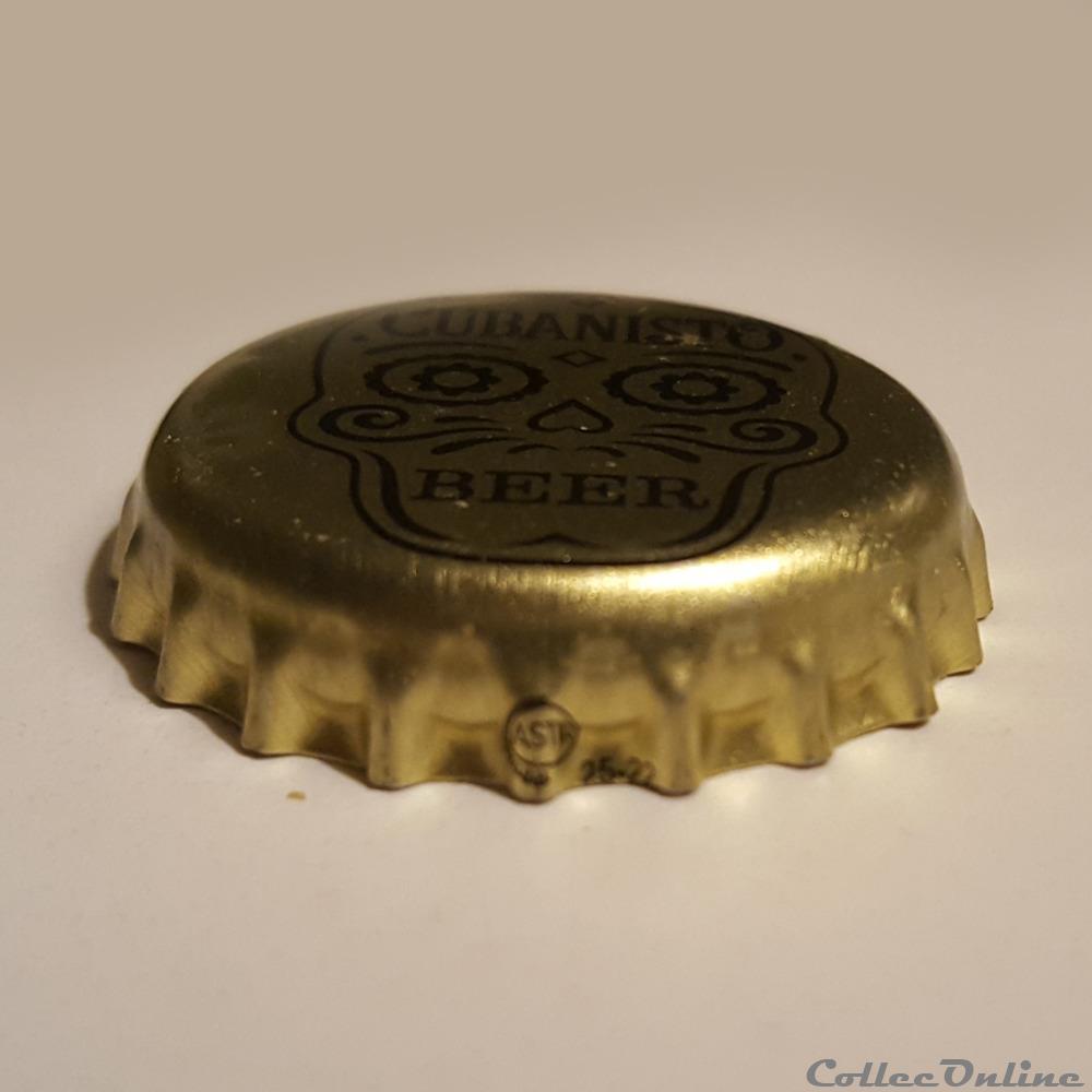 capsule muselet biere royaume uni cubanisto edition limitee