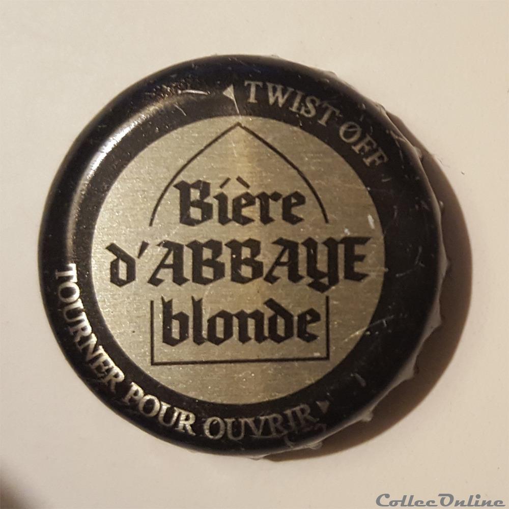 Lefebvre Bière d'abbaye blond capsule muselet belgique lefebvre biere abbaye blond