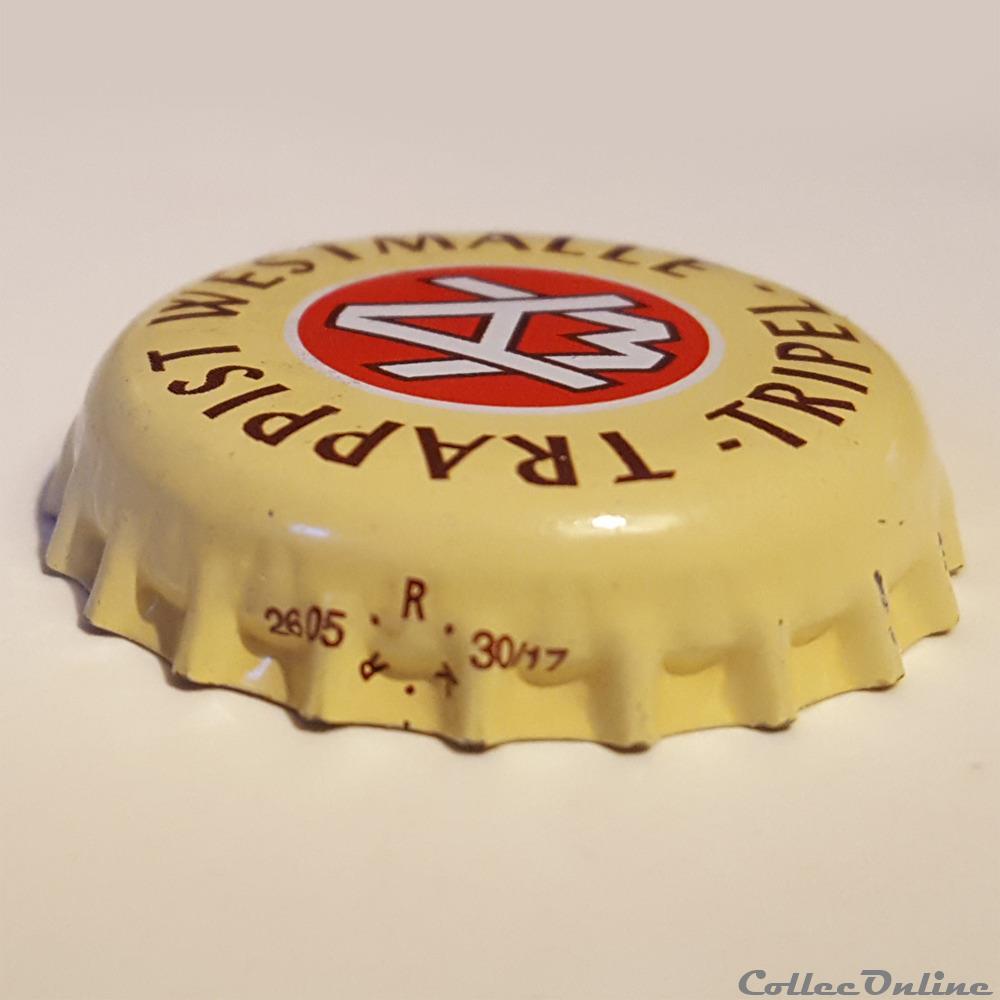 Westmalle Tripel 4 capsule muselet biere belgique westmalle tripel