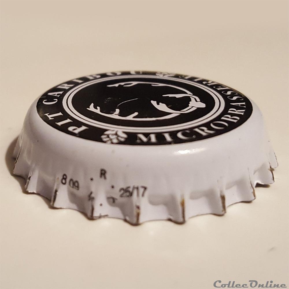 Microbrasserie Pit Caribou 2 capsule muselet biere france microbrasserie pit caribou