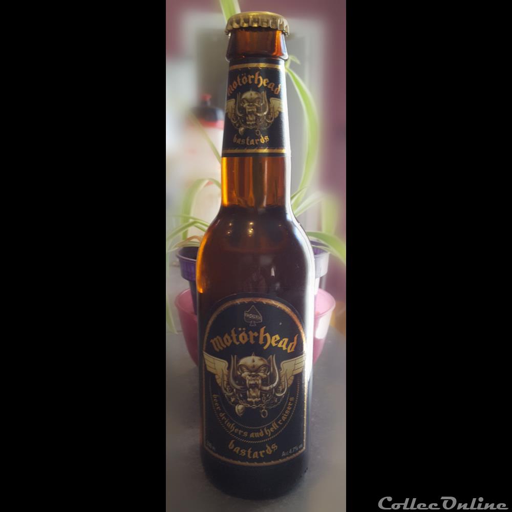 Motörhead Bastards 2 capsule muselet biere france motorhead bastards