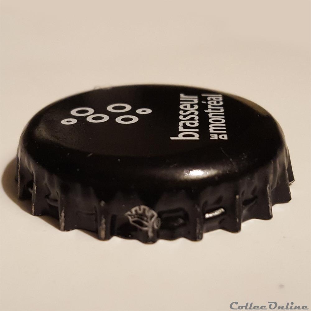 Microbrasserie brasseur de Montréal 2 capsule muselet biere canadum microbrasserie brasseur de montreal