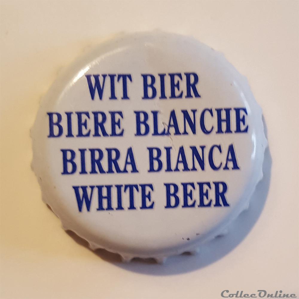 capsule muselet biere belgique blanche de bruxelles