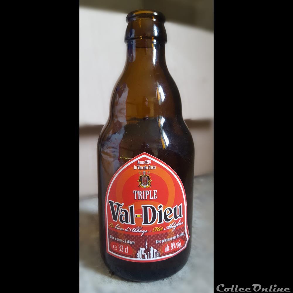 Val-Dieu Triple 2 capsule muselet biere belgique val dieu triple