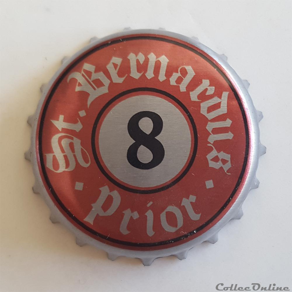 Saint Bernardus Prior 8 capsule muselet biere belgique saint bernardus prior 8